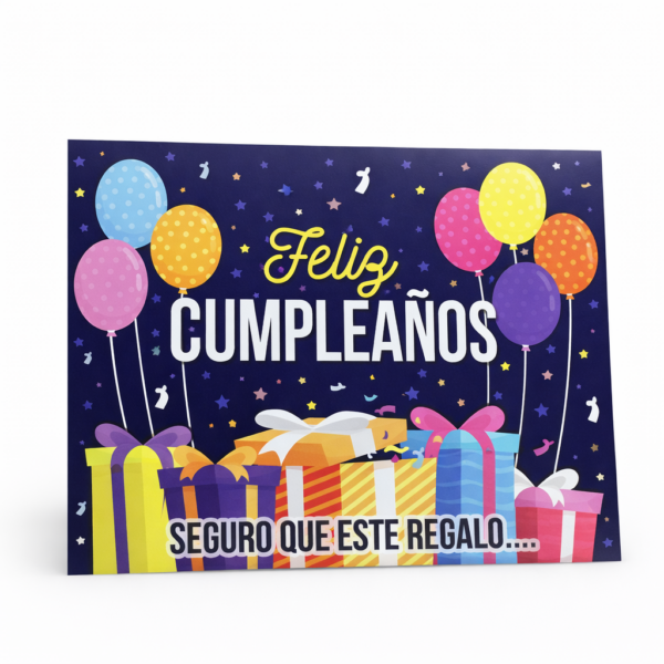 Sobre Regalo Cumpleaños