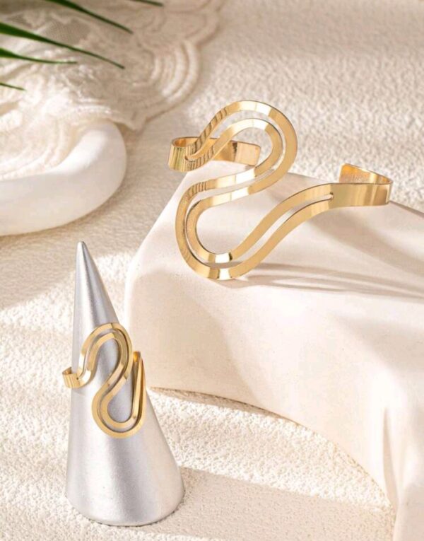 Brazalete + anillo