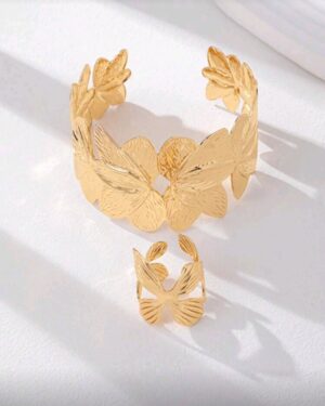 Brazalete + anillo Paris